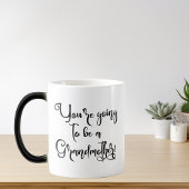 Mug Magique Grossesse Grand-mère Message caché Surprise