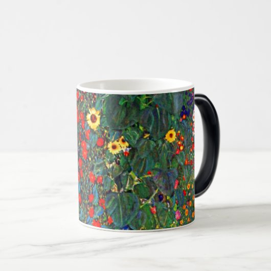 Mug Magique Gustav Klimt Flower Garden (Devant droit)