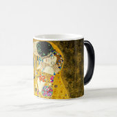 Mug Magique Gustav Klimt - Le baiser / Saint Valentin (Devant droit)