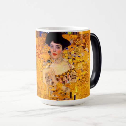 Mug Magique Gustav Klimt Portrait d'Adele Bloch Bauer (Devant droit)