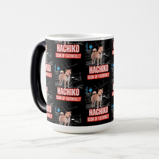 MUG MAGIQUE HACHIKO (Devant gauche)