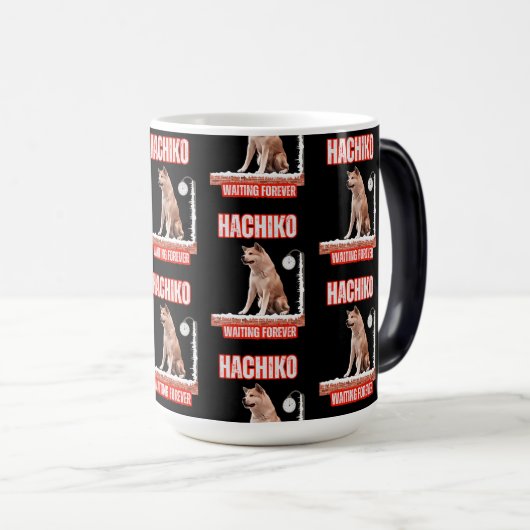 MUG MAGIQUE HACHIKO (Devant droit)
