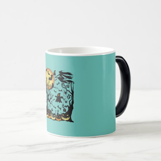 Mug Magique Halloween (Devant droit)