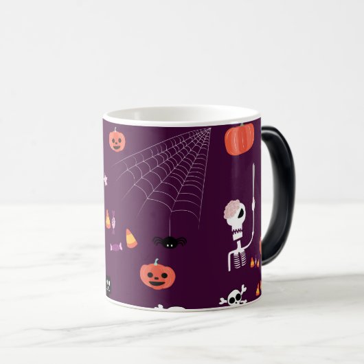 Mug Magique Halloween (Devant droit)