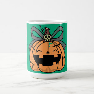 Mug Magique Halloween,Citrouille Visage Mignon,Drôle , Citroui