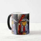 MUG MAGIQUE HALLOWEEN GLOWEN RED WITCH (Devant gauche)