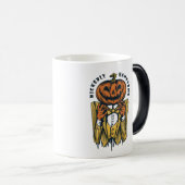 Mug Magique Halloween Jack-O-Lantern (Devant droit)