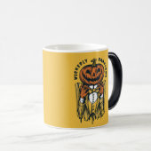 Mug Magique Halloween Jack-O-Lantern (Devant droit)