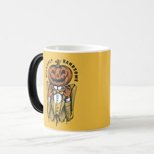 Mug Magique Halloween Jack-O-Lantern (Devant gauche)