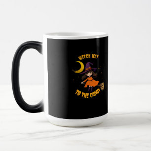 Mug Magique halloween mauvaises sorcières vibes citrouilles