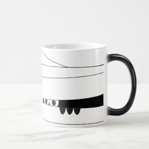 Mug Magique Halloween Peeking maman