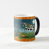 MUG MAGIQUE HALLOWEEN PONY ET CHAT CHAT CHAT CHEVAL (Devant droit)