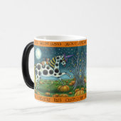 MUG MAGIQUE HALLOWEEN PONY ET CHAT CHAT CHAT CHEVAL (Devant gauche)