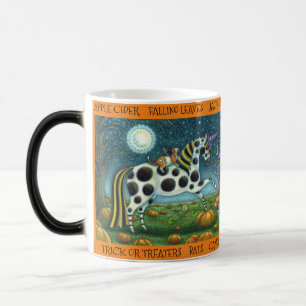 MUG MAGIQUE HALLOWEEN PONY ET CHAT CHAT CHAT CHEVAL