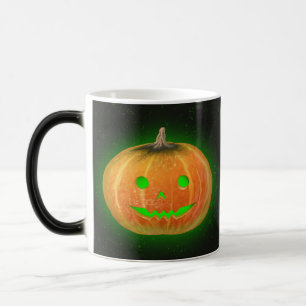 Mug Magique Halloween Spooktacular Sourire de citrouille Lumiè