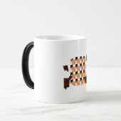 Mug Magique Hand holding a piece of Valentine's chocolate (Devant gauche)