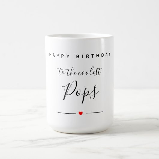 Mug Magique happhday to coolé pops (Centre)