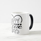 Mug Magique happy love day (Devant droit)