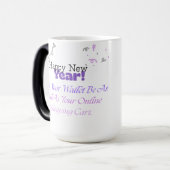 Mug Magique Happy New Year 2026 Funny Quote Gift, (Devant gauche)