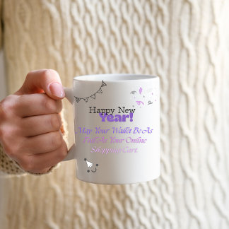 Mug Magique Happy New Year 2026 Funny Quote Gift,