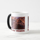 Mug Magique Happy Tau Sauvez Notre Faune (Devant gauche)