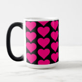 Mug Magique Happy Valentine's Day - pink heart accent (Gauche)