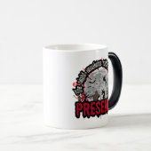 Mug Magique Haunence Présence Halloween Lune Art (Devant droit)