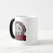 Mug Magique Haunence Présence Halloween Lune Art (Devant gauche)