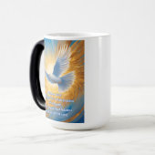 Mug Magique Hébreux 12:14 (Devant gauche)