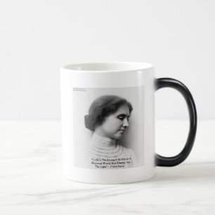 Mug Magique Helen Keller "Foi/Force" Citation de sagesse Cadea