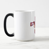 Mug Magique Héroïne de l'action rose (Gauche)