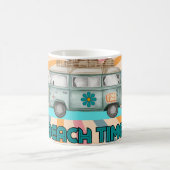 Mug Magique Heure de plage Retro Van Vibes (Centre)