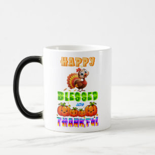 Mug Magique Heureux Bénis Et Reconnaissant