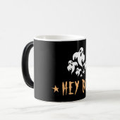 Mug Magique Hey Boo Drôle Fantôme Halloween (Devant gauche)