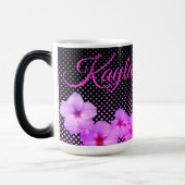 Mug Magique Hibiscus rose chaud  (Gauche)