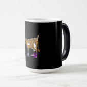 Mug Magique Hillbilly Motorcycle Drôle Cadeau Vache Pour Vélos (Devant droit)