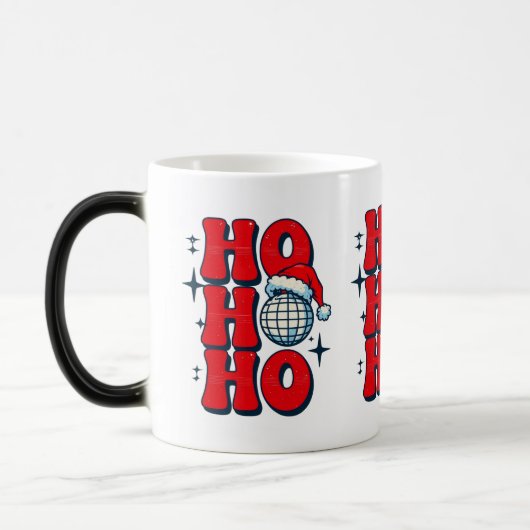 Mug Magique Ho ho ho joyeux noël (Gauche)