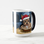 Mug Magique Holly enfant adoré par yorkshire Terrier (Devant droit)