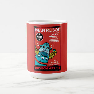 Mug Magique Homme Robot L'homme parfait