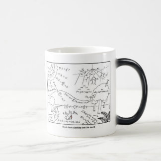 Mug Magique How scientists see the world [LEFT HANDED]