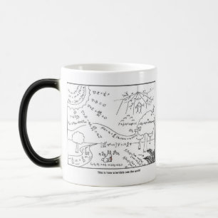 Mug Magique How scientists see the world [RIGHT HANDED]