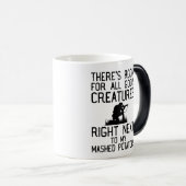 Mug Magique Hunter Coffee - Il y a de la place pour tous les d (Devant droit)