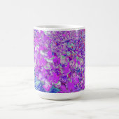Mug Magique Hydrangea Élégant Violet et Bleu Limelight (Centre)