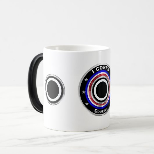 Mug Magique I Corps "Le Corps des Etats-Unis" (Devant gauche)