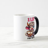 Mug Magique I Like Coffee More Than People (Devant droit)