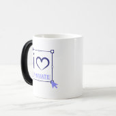 Mug Magique I Love Animate (Devant gauche)