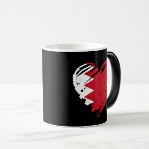 Mug Magique I Love Bahrain - Drapeau de Bahreïn