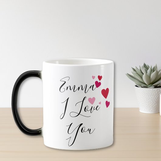 Mug Magique I Love You Hidden Message Surprise Saint Valentin