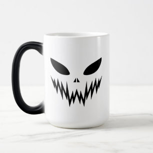 Mug Magique Icône Halloween fantôme effrayant