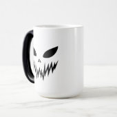 Mug Magique Icône Halloween fantôme effrayant (Devant gauche)